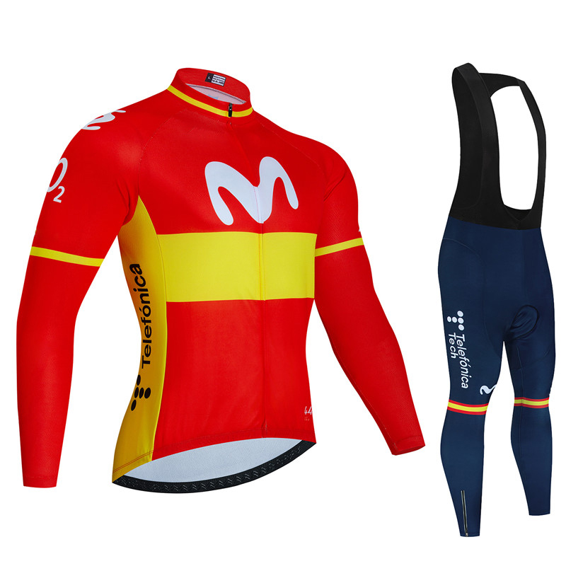 Испания Movistar осенний компл – обзор и цена Cycling Gear Brands