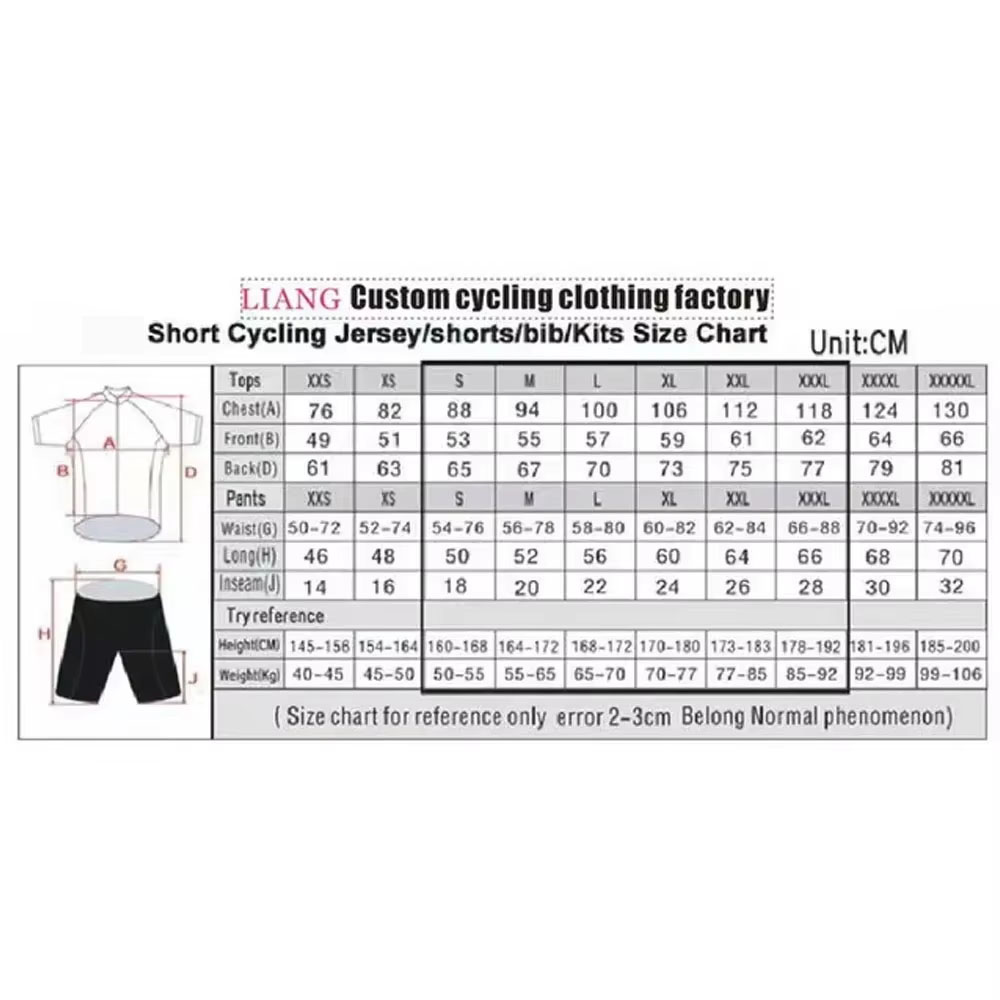 Комплект велоджерси на заказ 2 – обзор и цена Cycling Bib Shorts