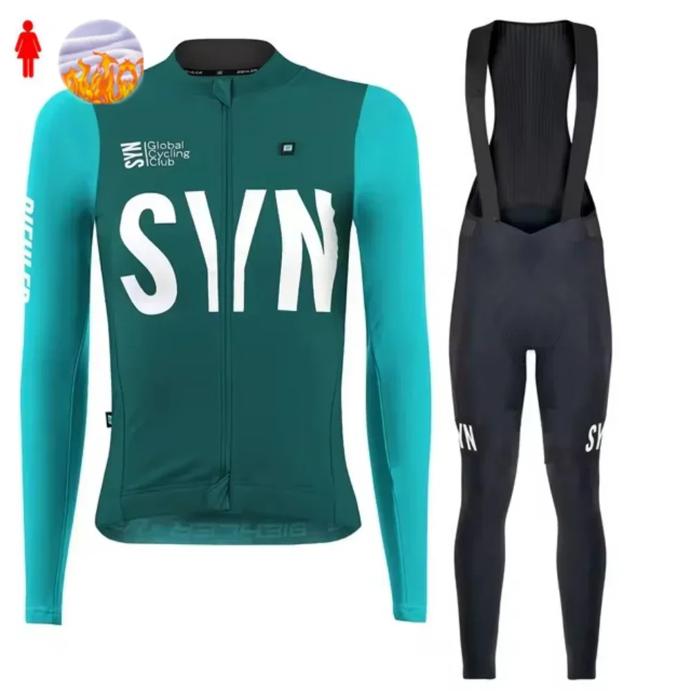 Зимний флисовый комплект для в – обзор и цена Cycling Gear Jersey