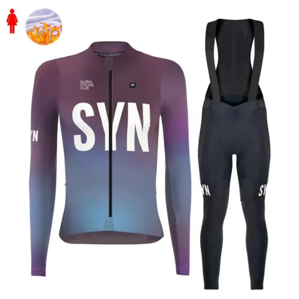 Зимний флисовый комплект для в – обзор и цена Cycling Gear Jersey