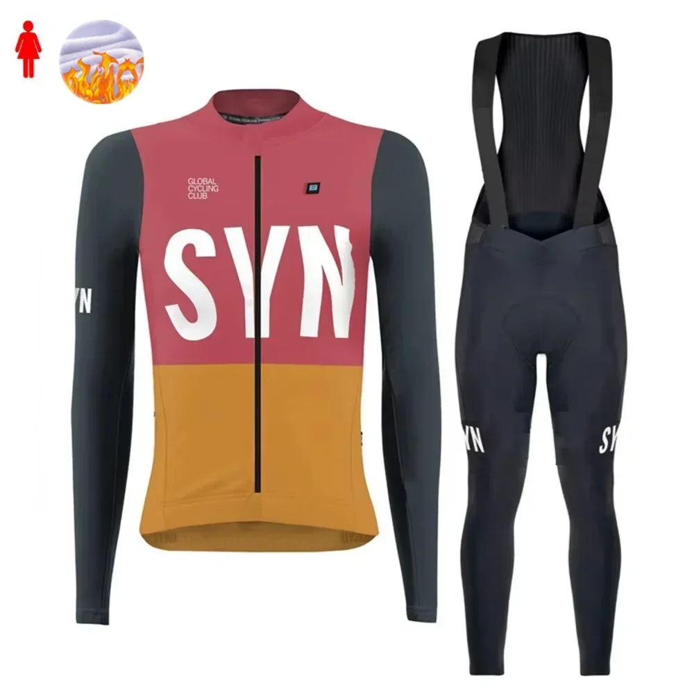 Зимний флисовый комплект для в – обзор и цена Cycling Gear Jersey