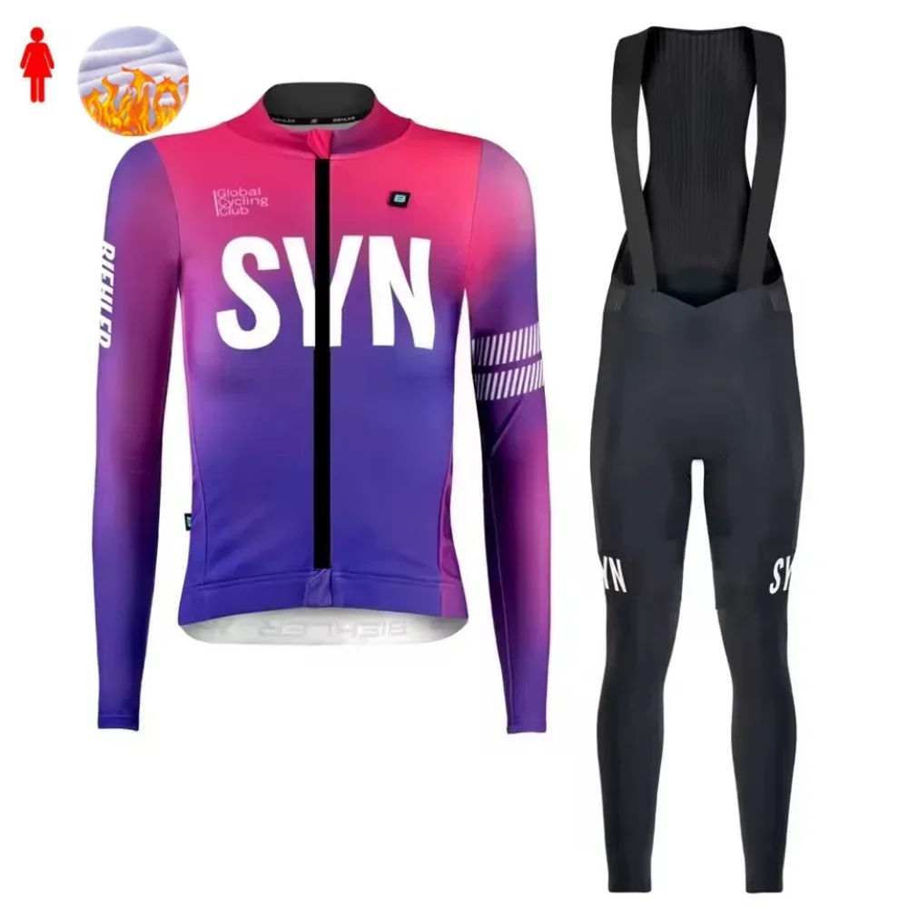 Зимний флисовый комплект для в – обзор и цена Cycling Gear Jersey
